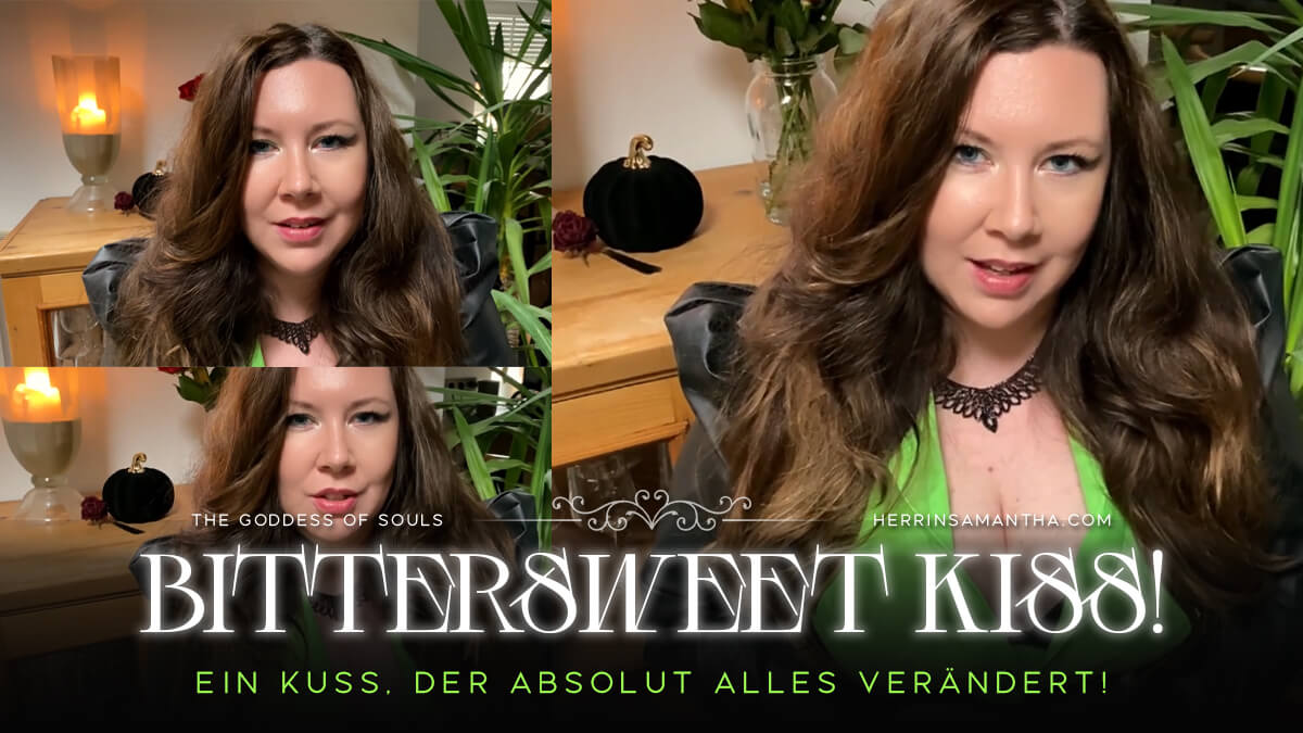 Dominakuss von Poison Ivy - Kinky Halloween Video Vorschau von Herrin Samantha